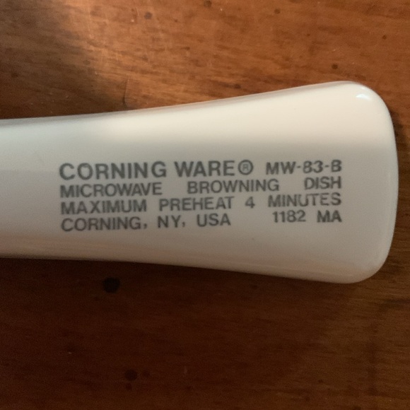 Corning Ware Microwave Browning dish - Picture 3 of 3